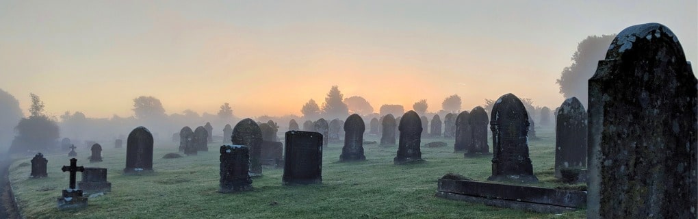 Haunted graveyard