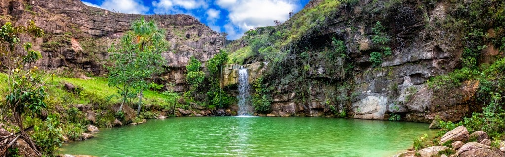 Quebrada Pacheco waterfall