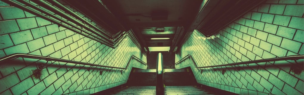 Haunted subway tunnel