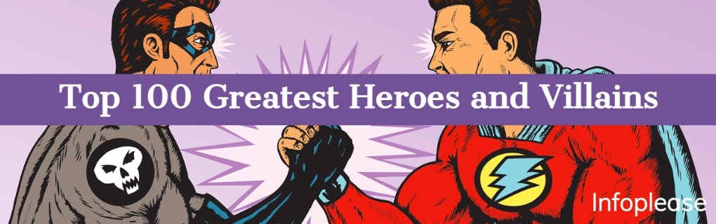 Top 50 Greatest Heroes Villains |