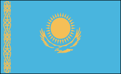 Flag of Kazakhstan