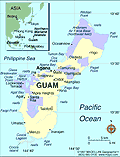 Map of Guam