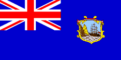 Flag of St. Helena, Ascension and Tristan da Chunha