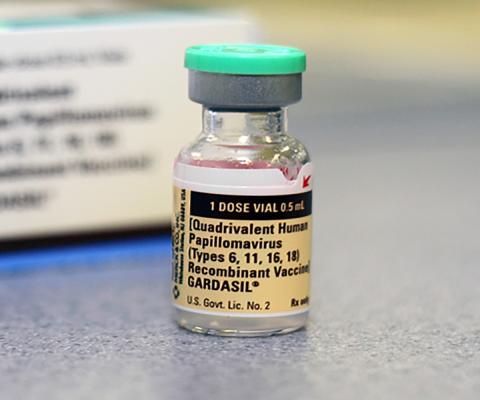 Gardasil Vaccine by Jan Christian via Wikimedia Commons