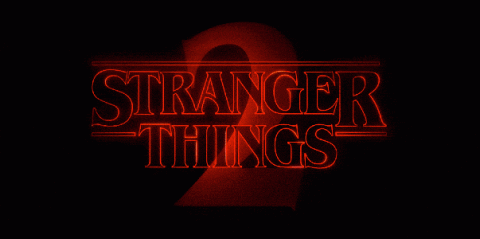 "Stranger Things" title screen