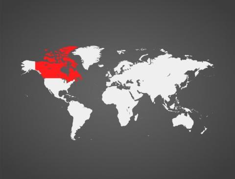 Canada map