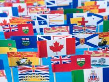 Canadian provincial flags