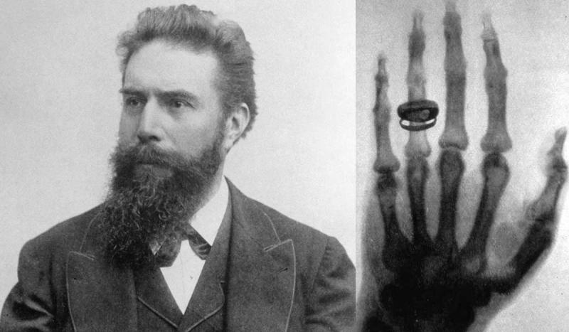 A German newspaper reported German physicist Wilhelm Roentgen's discovery of X-rays.