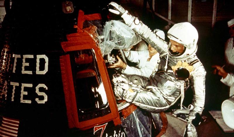 John Glenn became the first American to orbit Earth.