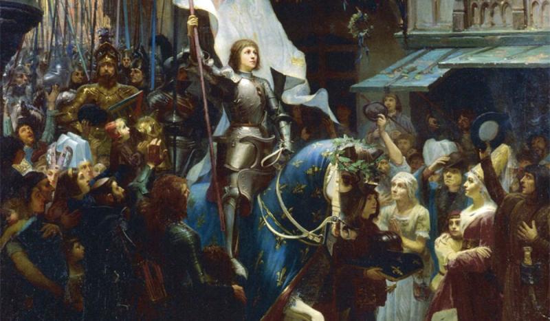 Joan of Arc entered the city of Orl&#233;ans. She would end its months-long siege and would become k