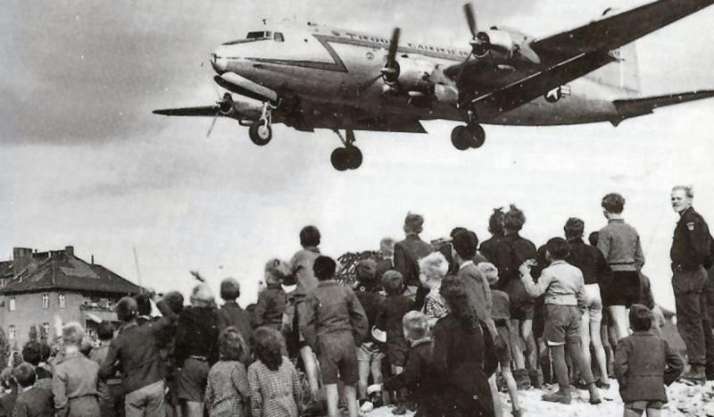 The Soviet blockade that prompted the Berlin airlift was ended.