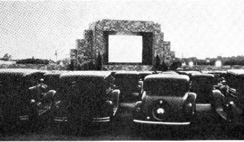 The first drive-in movie theater opened in Camden, New Jersey.