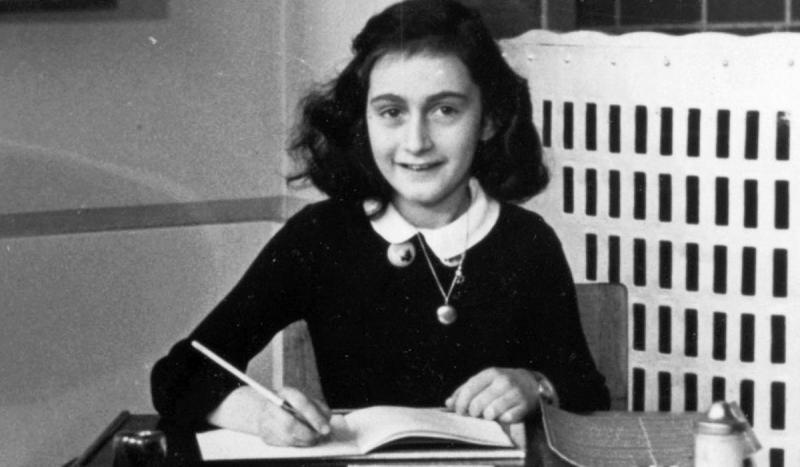 Anne Frank received a diary for her birthday.
