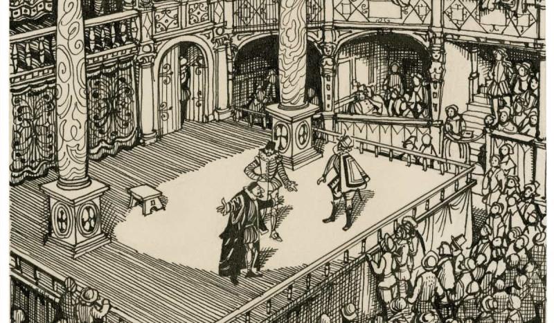 London&#39;s Globe Theatre burned down during a performance of Shakespeare's Henry VIII.