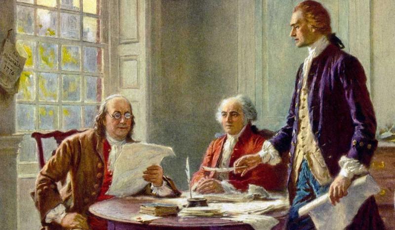 Former presidents John Adams and Thomas Jefferson both died. 