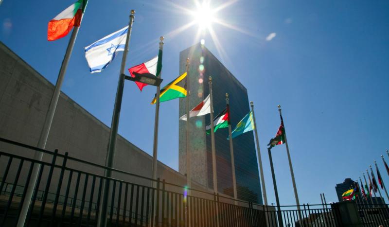 The United Nations General Assembly convened in New York for the first time.