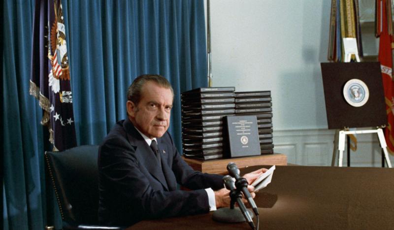 President Nixon said "I am not a crook." 