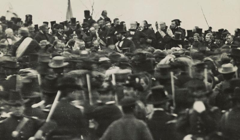 Lincoln delivered his Gettysburg Address at the dedication of the national cemetery on the Civil War