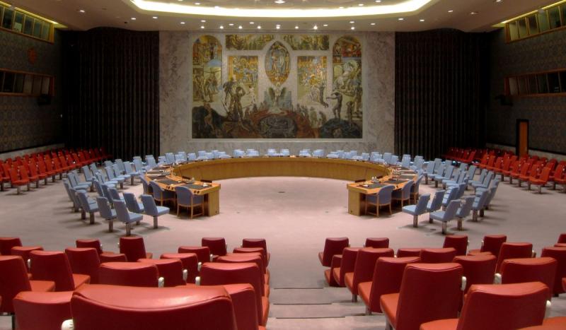 People&#39;s Republic of China was seated at the UN Security Council.