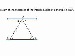 Finding Measures Of Interior Angles Of A Triangle Infoplease